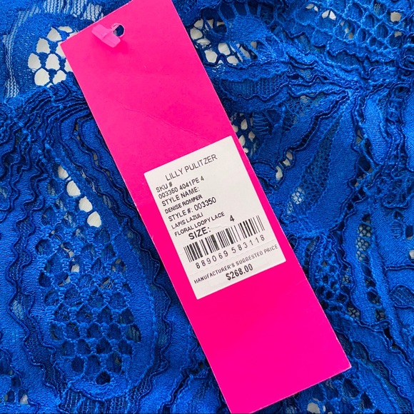 Lilly Pulitzer Denise Flounce Sleeve Romper NWT - Picture 7 of 10